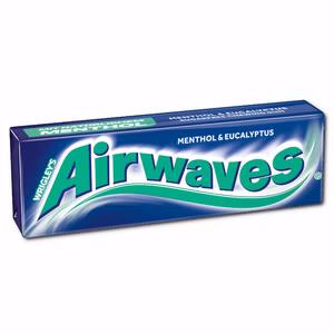 Wrigleys Airwaves Menthol & Eukalyptus, Kaugummi, 16,8g Packung Bild 1