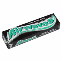 Wrigleys Airwaves Black Mint, Kaugummi, Dragee, 14g Packung Wrigleys Airwaves Black Mint, Kaugummi, Dragee, 14g Packung Bild 1