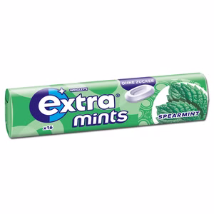 Wrigleys Extra Mints Spearmint, Bonbon, 28g Packung Bild 1
