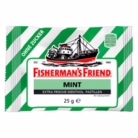 Fishermans Friend Mint ohne Zucker, Pastillen, 25g Beutel Fishermans Friend Mint ohne Zucker, Pastillen, 25g Beutel Bild 1