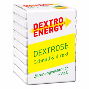 Dextro Energy Vitamin C Zitrone, Traubenzucker, 46g Packung Dextro Energy Vitamin C Zitrone, Traubenzucker, 46g Packung Bild 1