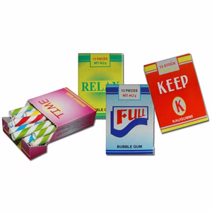 Kaugummi Sticks mit Rauch-Effekt, 44,2g Packung Bild 1