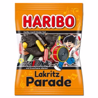 Haribo Lakritz Parade, 175g Beutel Haribo Lakritz Parade, 175g Beutel Bild 1