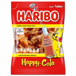 Haribo Happy Cola, Colafläschchen, 175g Beutel Bild 1