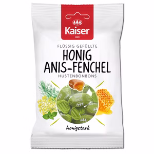 Kaiser Honig Anis-Fenchel, Bonbons, 90g Beutel Bild 1
