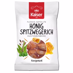 Kaiser Honig Spitzwegerich, Bonbons, 90g Beutel Bild 1