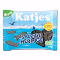 Katjes Salzige Heringe, Lakritz, 210g Beutel Katjes Salzige Heringe, Lakritz, 210g Beutel Bild 1
