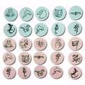 Esspapier Zungen-Tattoos, Oblaten, 11g Packung Bild 1