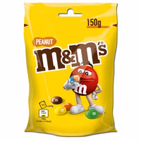 M&Ms Peanut, Erdnuss, Schokolade, 150g Beutel M&Ms Peanut, Erdnuss, Schokolade, 150g Beutel Bild 1