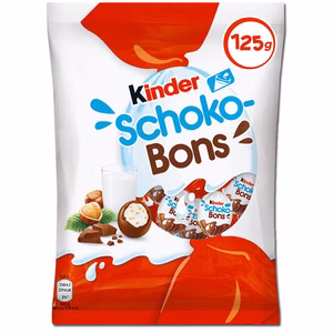 Ferrero Kinder Schoko-Bons, Schokoladenbonbon, 125g Beutel Bild 1
