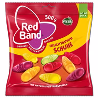 Red Band Fruchtgummi Schuhe 500 g Beutel Red Band Fruchtgummi Schuhe 500 g Beutel Bild 1