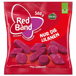 Red Band Nur Die Lilanen, Fruchtgummi, 500g Beutel Red Band Nur Die Lilanen, Fruchtgummi, 500g Beutel Bild 1