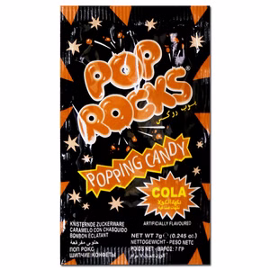 Pop Rocks Cola, knisterndesBrausepulver 7g Beutel Pop Rocks Cola, knisterndesBrausepulver 7g Beutel Bild 1