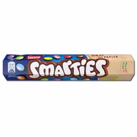 Nestle Smarties Riesenrolle, Schoko-Linsen, 130g Rolle Nestle Smarties Riesenrolle, Schoko-Linsen, 130g Rolle Bild 1