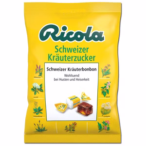 Ricola Schweizer Kräuterzucker, Bonbons, 75g Beutel Ricola Schweizer Kräuterzucker, Bonbons, 75g Beutel Bild 1