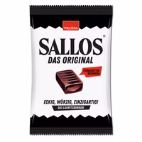 Sallos Original, Lakritz-Bonbons, 150g Beutel Sallos Original, Lakritz-Bonbons, 150g Beutel Bild 1