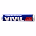 Vivil Rolle blau ohne Zucker, Pfefferminz-Bonbons, 28g Rolle Vivil Rolle blau ohne Zucker, Pfefferminz-Bonbons, 28g Rolle Bild 1