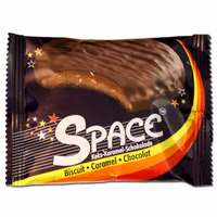 Space Keks Karamell-Schoko 45g Packung Space Keks Karamell-Schoko 45g Packung Bild 1
