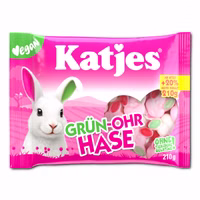 Katjes Grün-Ohr Hase, veganes Fruchtgummi, 14 Beutel je 210g Katjes Grün-Ohr Hase, veganes Fruchtgummi, 14 Beutel je 210g Bild 3