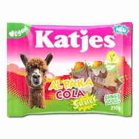 Katjes Al Paka Cola sauer, veganes Fruchtgummi, 16 Beutel je 210g Katjes Al Paka Cola sauer, veganes Fruchtgummi, 16 Beutel je 210g Bild 3