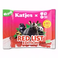Katjes Red List Edition, veganes Fruchtgummi, 20 Beutel je 210g Bild 3