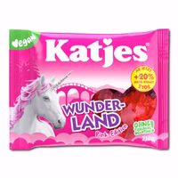 Katjes Wunderland Pink-Edition, veganes Fruchtgummi, 20 Beutel je 210g Katjes Wunderland Pink-Edition, veganes Fruchtgummi, 20 Beutel je 210g Bild 3