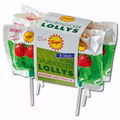 Frigeo Traubenzucker Lolly Erdbeere 32 Kettenpacks je 8 Lutscher Frigeo Traubenzucker Lolly Erdbeere 32 Kettenpacks je 8 Lutscher Bild 2