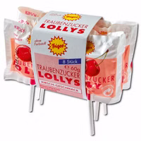 Frigeo Traubenzucker Lolly Kirsche 32 Kettenpacks je 8 Lutscher Frigeo Traubenzucker Lolly Kirsche 32 Kettenpacks je 8 Lutscher Bild 2