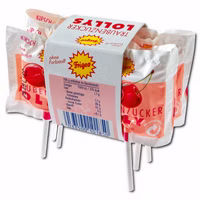 Frigeo Traubenzucker Lolly Kirsche 32 Kettenpacks je 8 Lutscher Frigeo Traubenzucker Lolly Kirsche 32 Kettenpacks je 8 Lutscher Bild 3