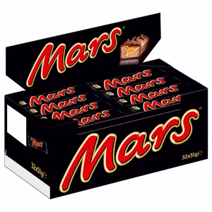 Mars, Riegel, Schokolade, 32 Riegel Mars, Riegel, Schokolade, 32 Riegel Bild 1