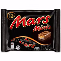 Mars Minis, Riegel, Schokolade, 227g Beutel Mars Minis, Riegel, Schokolade, 227g Beutel Bild 1