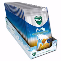 Wick Honig, Halsbonbon, 20 Beutel je 72g Wick Honig, Halsbonbon, 20 Beutel je 72g Bild 1