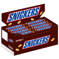 Snickers, Riegel, Schokolade, 32 Riegel Snickers, Riegel, Schokolade, 32 Riegel Bild 1