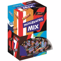 Mars Miniatures Mix 3 kg, Riegel, Schokolade Mars Miniatures Mix 3 kg, Riegel, Schokolade Bild 1