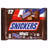 Snickers Minis, Riegel, Schokolade, 227g Beutel Snickers Minis, Riegel, Schokolade, 227g Beutel Bild 1
