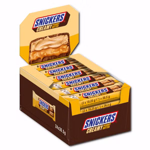 Snickers Creamy Peanut Butter, Schokolade, 24 Riegel je 36g Bild 1