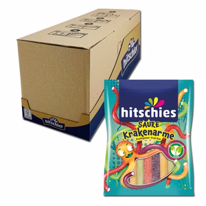 Hitschies Saure Krakenarme, Fruchtgummi, 20 Beutel je 125g Bild 1
