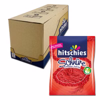 Hitschies Erdbeere Schnüre, Fruchtgummi, 15 Beutel je 125g Hitschies Erdbeere Schnüre, Fruchtgummi, 15 Beutel je 125g Bild 1
