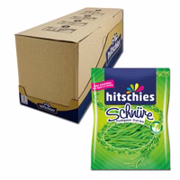 Hitschies Apfel Schnüre, Fruchtgummi, 15 Beutel je 125g Hitschies Apfel Schnüre, Fruchtgummi, 15 Beutel je 125g Bild 1