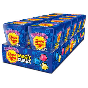 Chupa Chups Magic Cubes, Kaugummi, 10 Dosen je 86g Chupa Chups Magic Cubes, Kaugummi, 10 Dosen je 86g Bild 1