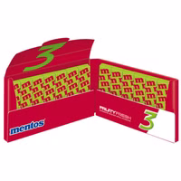 Mentos 3 Gum Fruity Fresh Erdbeer Apfel Himbeer 12 Packungen Mentos 3 Gum Fruity Fresh Erdbeer Apfel Himbeer 12 Packungen Bild 3