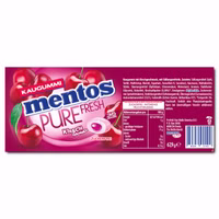 Mentos Gum Pure Fresh Kirsche, Kaugummi, 6 Dosen je 70g Mentos Gum Pure Fresh Kirsche, Kaugummi, 6 Dosen je 70g Bild 3