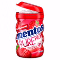 Mentos Gum Pure Fresh Erdbeere, Kaugummi, 6 Dosen je 70g Mentos Gum Pure Fresh Erdbeere, Kaugummi, 6 Dosen je 70g Bild 3