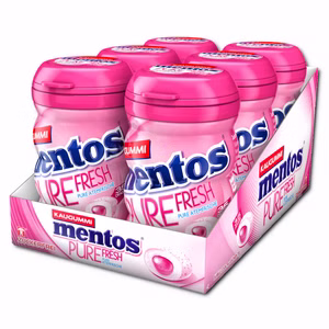 Mentos Gum Pure Fresh Bubble Cool, Kaugummi, 6 Dosen je 70g Mentos Gum Pure Fresh Bubble Cool, Kaugummi, 6 Dosen je 70g Bild 1