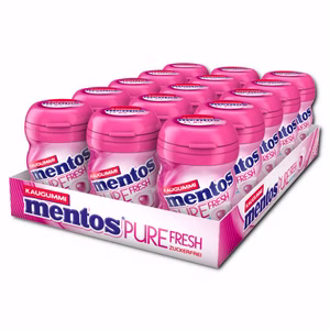 Mentos Gum Pure Fresh Bubble Cool, Kaugummi, 15 Minidosen je 20g Mentos Gum Pure Fresh Bubble Cool, Kaugummi, 15 Minidosen je 20g Bild 1