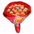 Chupa Chups Flower Bouquet, Blumenstrauß aus 19 Lutschern Bild 1