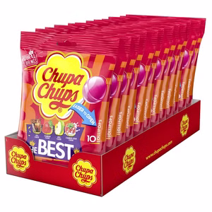 Chupa Chups The Best of Lutscher 10er Pack 12 Beutel Chupa Chups The Best of Lutscher 10er Pack 12 Beutel Bild 1