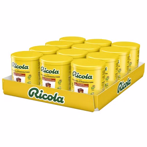 Ricola Schweizer Kräuterzucker Bonbons 12 Dosen je 250g Bild 1