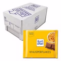 Ritter Sport Knusperflakes, Schokolade, 10 Tafeln je 100g Ritter Sport Knusperflakes, Schokolade, 10 Tafeln je 100g Bild 2
