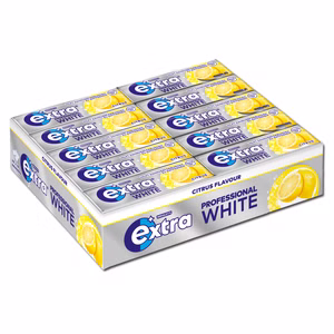 Wrigleys Extra Professional White Citrus Dragee, 30 Packungen Bild 1